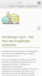 Mobile Screenshot of annabergerland.de