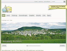 Tablet Screenshot of annabergerland.de